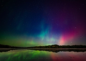 Aurora Borealis and Star-filled sky NI10907 Aurora Borealis and Star-filled sky NI10907