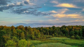 Moonrise over Sterling Heights Nature Preserve AV10338 Moonrise over Sterling Heights Nature Preserve AV10338