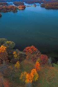 Fall Color aerial from balloon FC1976 Fall Color aerial from balloon FC1976