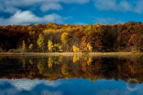 Haven Hill Lake in Fall Color FC9790 Haven Hill Lake in Fall Color FC9790