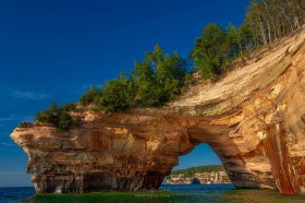 Lover's Leap Arch at Pictured Rocks National Lakeshore SL10439
