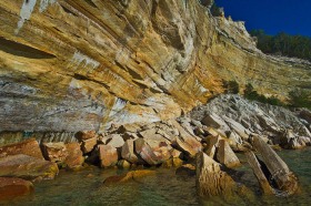 Pictured Rocks - Jagged Rock Pile SL8792 Pictured Rocks - Jagged Rock Pile SL8792