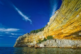 Pictured Rocks curved wall SL8793 Pictured Rocks curved wall SL8793