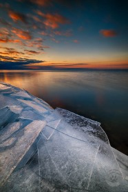 Dawn and ice sheets SL9722