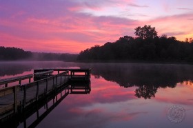 East Graham Lake sunrise SU7988