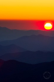 Smoky Mountains sunset SU8021 Smoky Mountains sunset SU8021