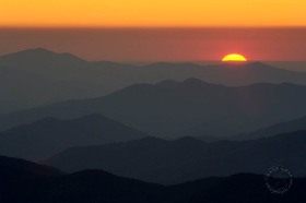 Smoky Mountains sunset SU8021 Smoky Mountains sunset SU8021