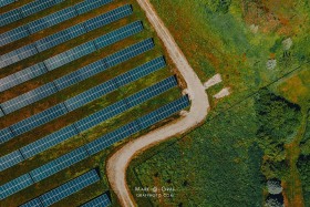Rows of solar panels SO10602 Rows of solar panels SO10602