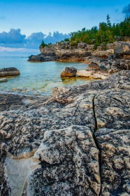 Rugged shoreline of Georgian Bay SL9604 Rugged shoreline of Georgian Bay SL9604