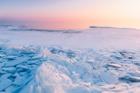 Winter ice on Lake Huron WI10731