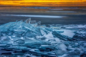 Ice on Campau Bay IC10480 Ice on Campau Bay IC10480