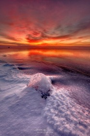 Frozen Lake Twilight II WI10252
