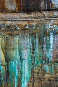 Turquoise abstract