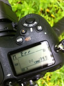 D800 Error D800 Err