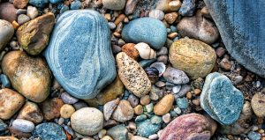 Clinton River beach rocks, RO9641 beach rocks from Clinton River Michigan