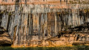 Pictured Rocks Cliff walls