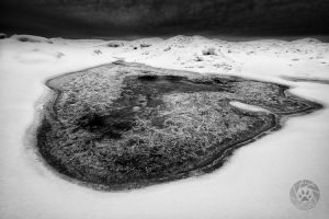 Ice Pond near Lake Huron, MI | Nikon D800, 14-24 f/2.8 #WI-9819 frozen lake photos