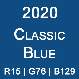 2020 Color of the Year Classic Blue