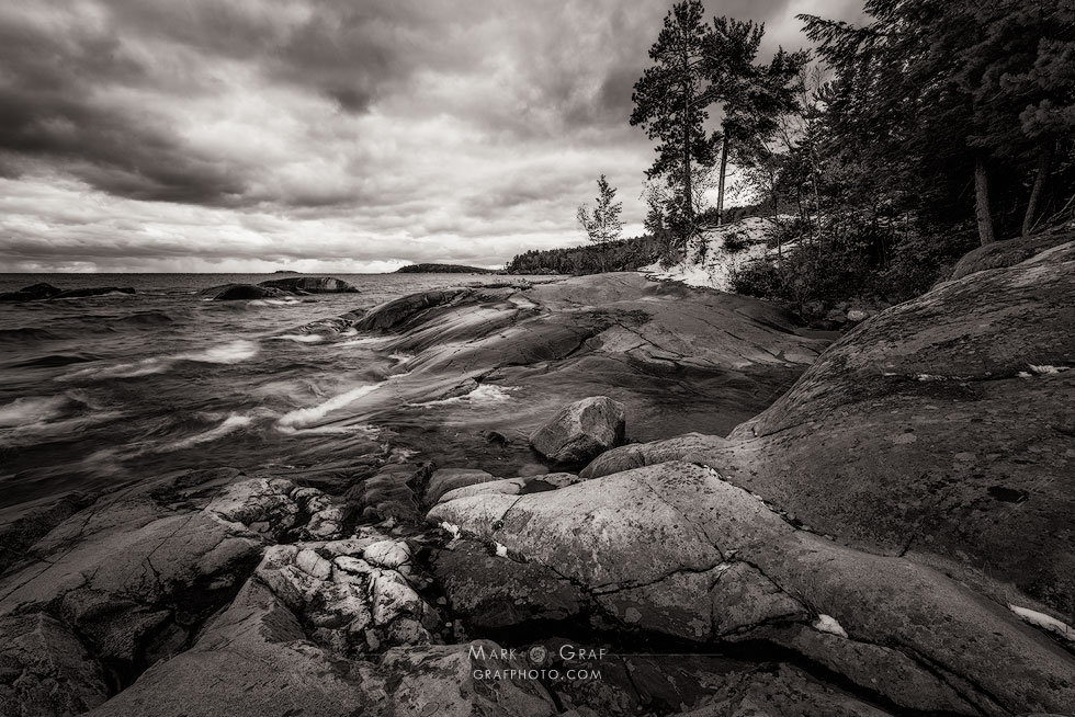 Rugged Lake Superior Coast, Marquette, Michigan