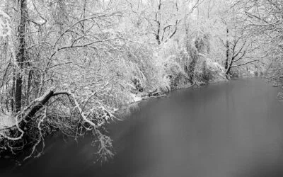 Clinton River in Winter